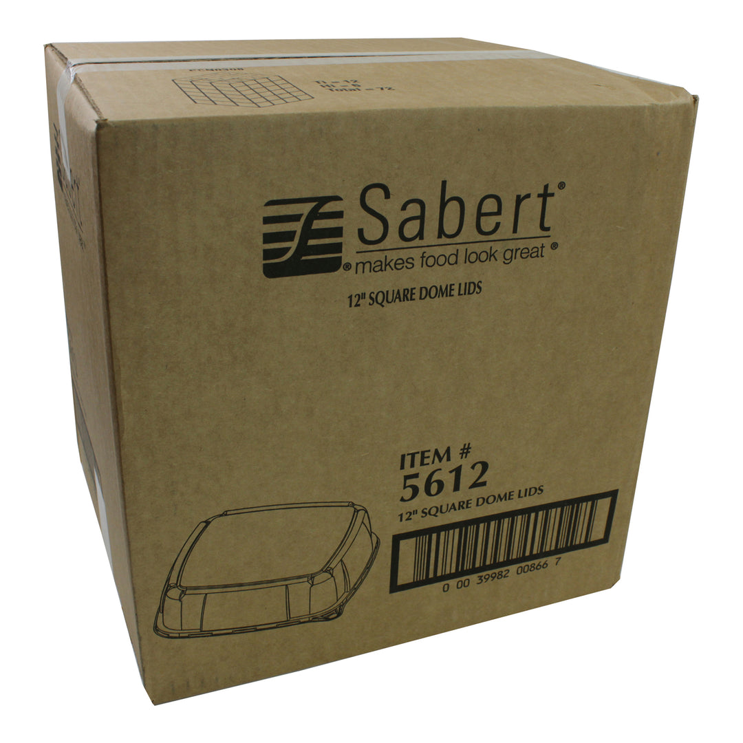 Couvercle en plastique transparent compatible avec 12 Mozaïk - 25 x 12 pouces - Sabert - Emballage et accessoires - Fournitures et équipement pour restaurants - Distribution canadienne