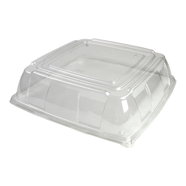 Couvercle en plastique pour plat carré en pulpe de bois - 25 x 14 x 14 pouces - Sabert - Emballage et accessoires - Fournitures et équipement pour restaurants - Distribution canadienne