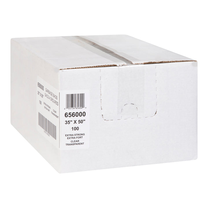 Sacs poubelles 35 x 50 Extra Transparent - 1 x 100 unités - Ralston - Emballage et accessoires - Fournitures et équipement pour restaurants - Distribution canadienne