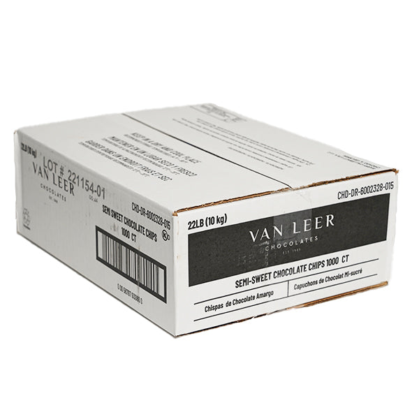 CALLEBAUT - PÂTE DE CHOCOLAT AU LÉGERMENT AMER VAN LEER 1000 UNITÉS 10 KG - Barry Callebaut Distribution Canadienne