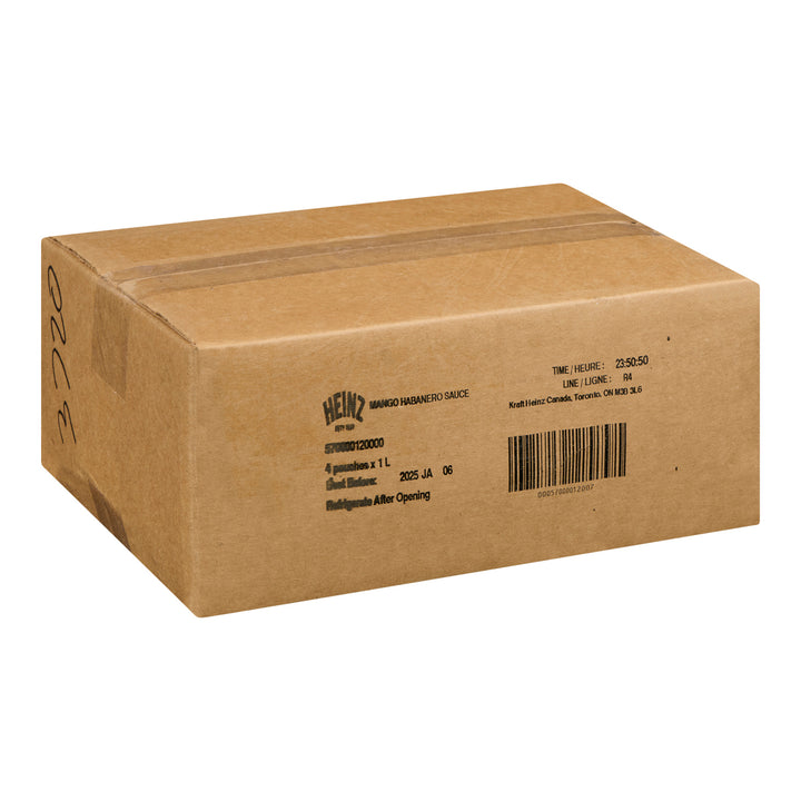 Sauce Mangue Habanero - 4 x 1 L - Heinz - Ingrédients pour restaurants et services de restauration - Distribution canadienne