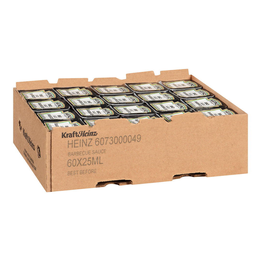 Sauce BBQ Heinz - 120 x 25 mL - Heinz - Ingrédients pour restaurants et services de restauration - Distribution canadienne