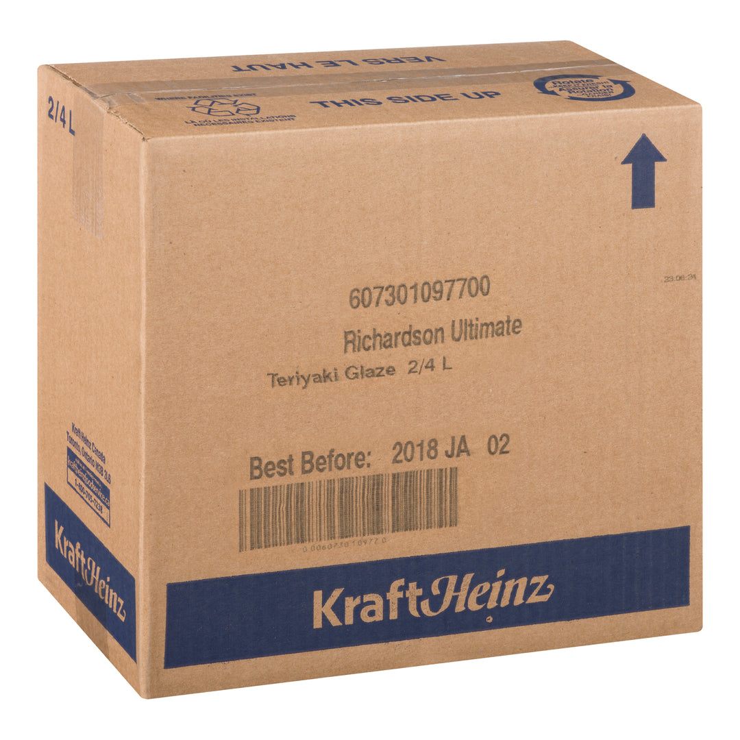 Sauce Teriyaki Glaze Ultimate - 2 x 4 L - Richardson - Ingrédients pour restaurants et services de restauration - Distribution canadienne