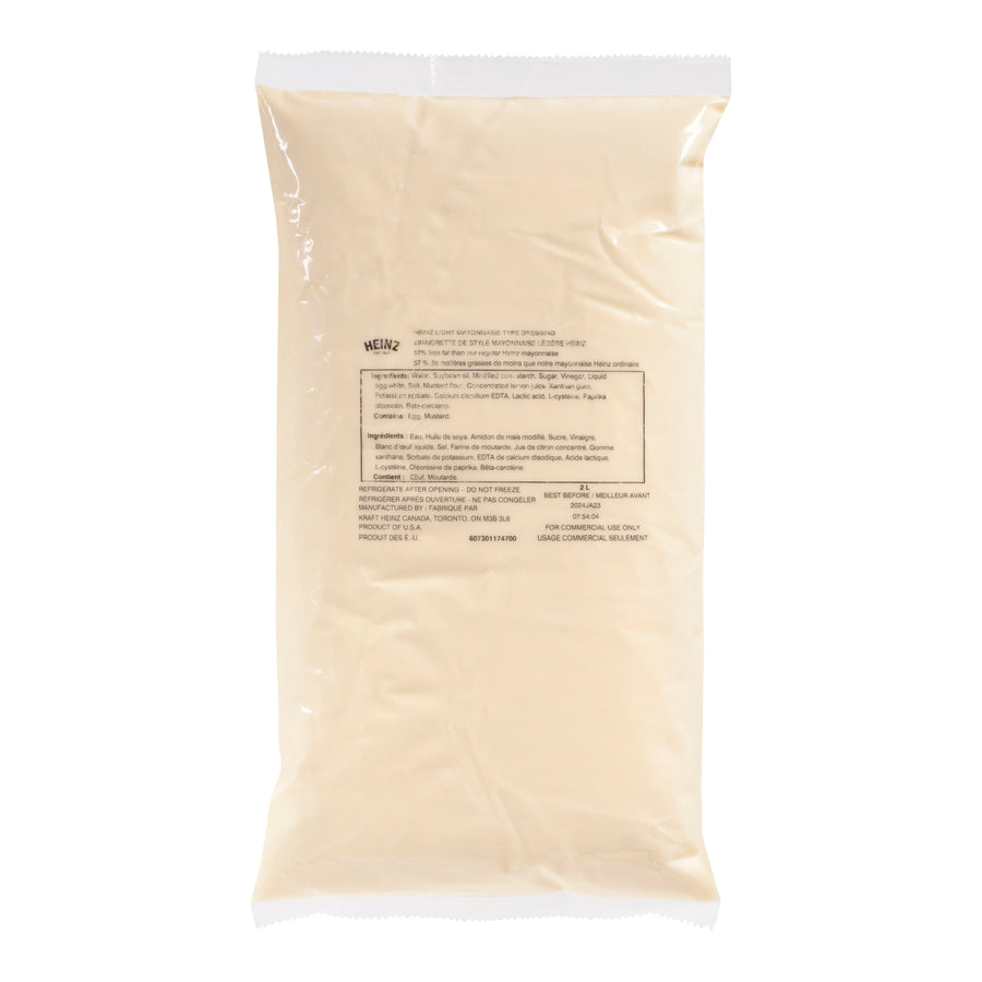 Mayonnaise Light Type Dressing - 8 x 2 L - Richardson - Restaurant and Foodservice Ingredients - Canadian Distribution