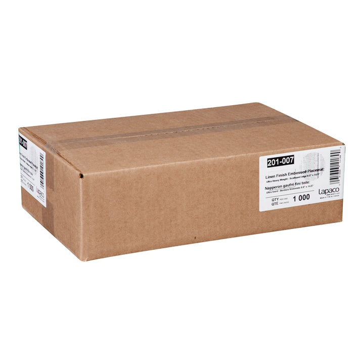 Serviettes de table en papier blanc épais - 1 x 1000 unités - Lapaco - Emballage et accessoires - Fournitures et équipement pour restaurants - Distribution canadienne