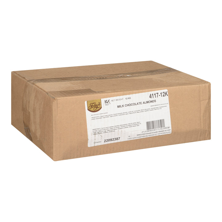 Amandes enrobées de chocolat - 1 x 11,3 kg - David Roberts - Ingrédients pour restaurants et services de restauration - Distribution canadienne