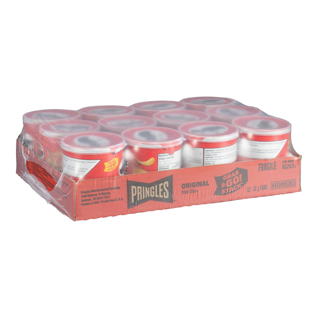 Pringles Original, chips de pommes de terre - 12 x 37 g - Pringles - Ingrédients pour restaurants et services de restauration - Distribution canadienne