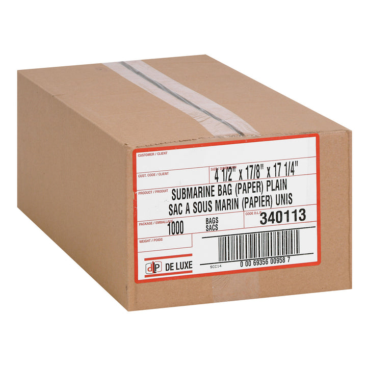 Papier pour sacs, type régulier, non imprimé - 1 x 1000 unités - Deluxe Paper Pr - Emballage et accessoires - Fournitures et équipement pour restaurants - Distribution canadienne