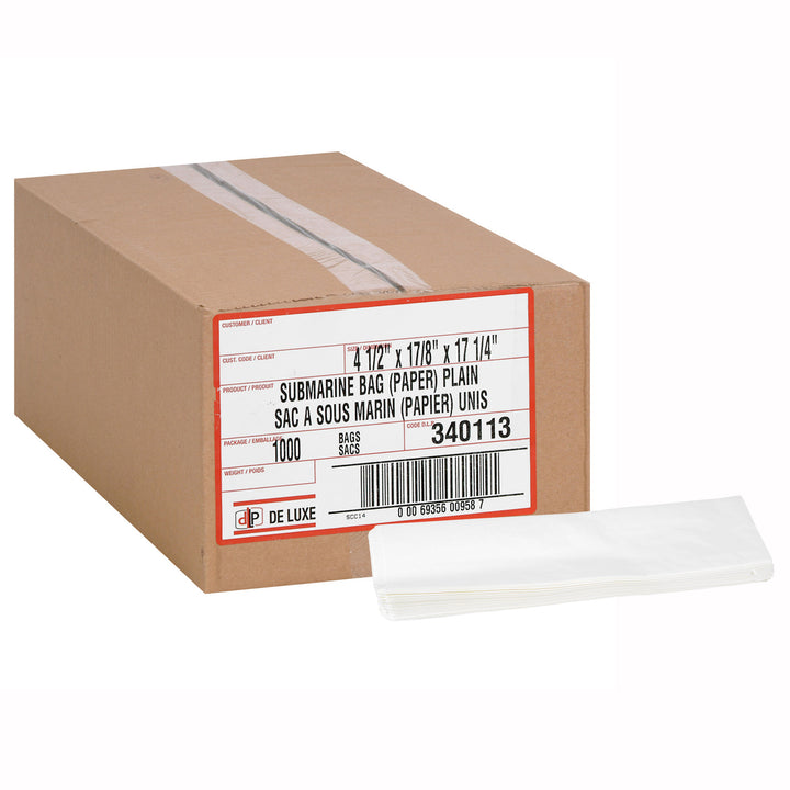 Papier pour sacs, type régulier, non imprimé - 1 x 1000 unités - Deluxe Paper Pr - Emballage et accessoires - Fournitures et équipement pour restaurants - Distribution canadienne