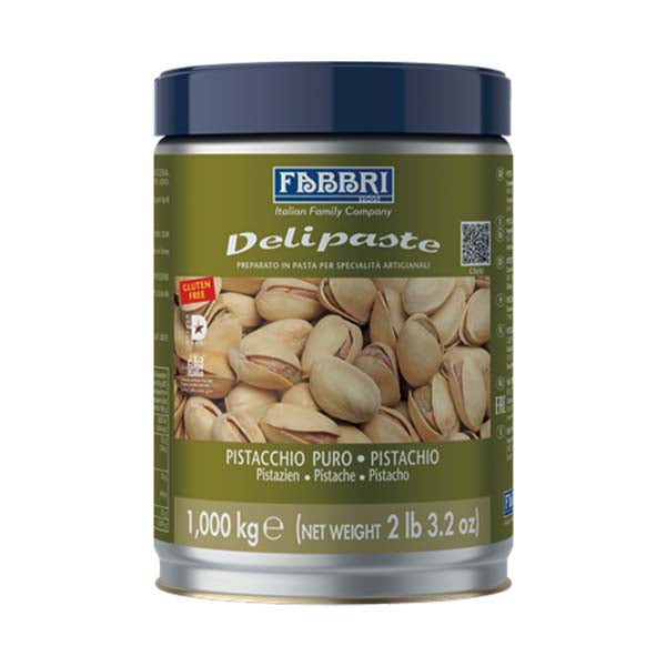 FABBRI 1905 - DELIPASTE PURE PISTACHE EN BOÎTE 1KG