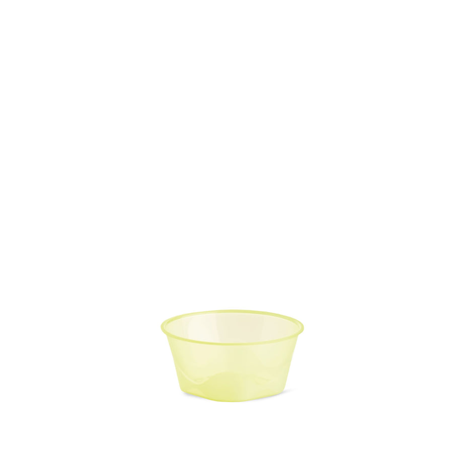Poloplast Quadro Biodegradable
 Plastic Cup (Yellow)