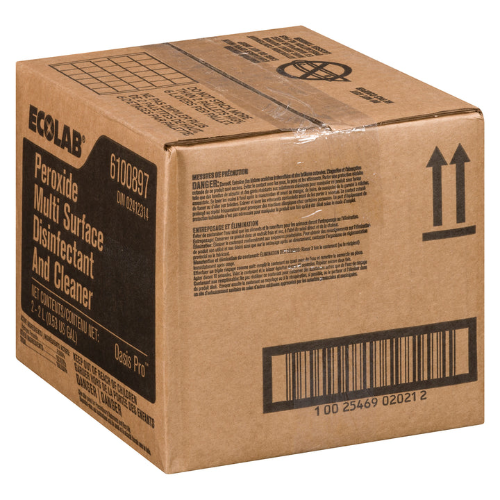 Nettoyant désinfectant au peroxyde multi-surfaces - 2 x 2 L - Ecolab - Emballage et accessoires - Fournitures et équipements pour restaurants - Distribution canadienne
