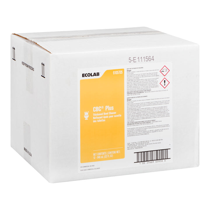 Nettoyant pour cuvettes CBC Plus - 12 x 946 mL - Ecolab - Emballage et accessoires - Fournitures et équipement pour restaurants - Distribution canadienne