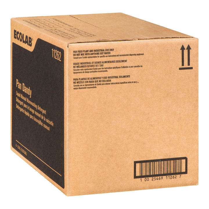Detergent pour lave-vaisselle Pan Dandy - 4 x 1 gallon - Ecolab - Emballage et accessoires - Fournitures et équipement pour restaurants - Distribution canadienne
