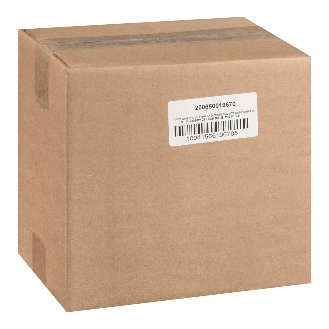 Sauce Salsa Moyenne avec morceaux - 2 x 3,7 L - Pace - Ingrédients pour restaurants et services de restauration - Distribution canadienne