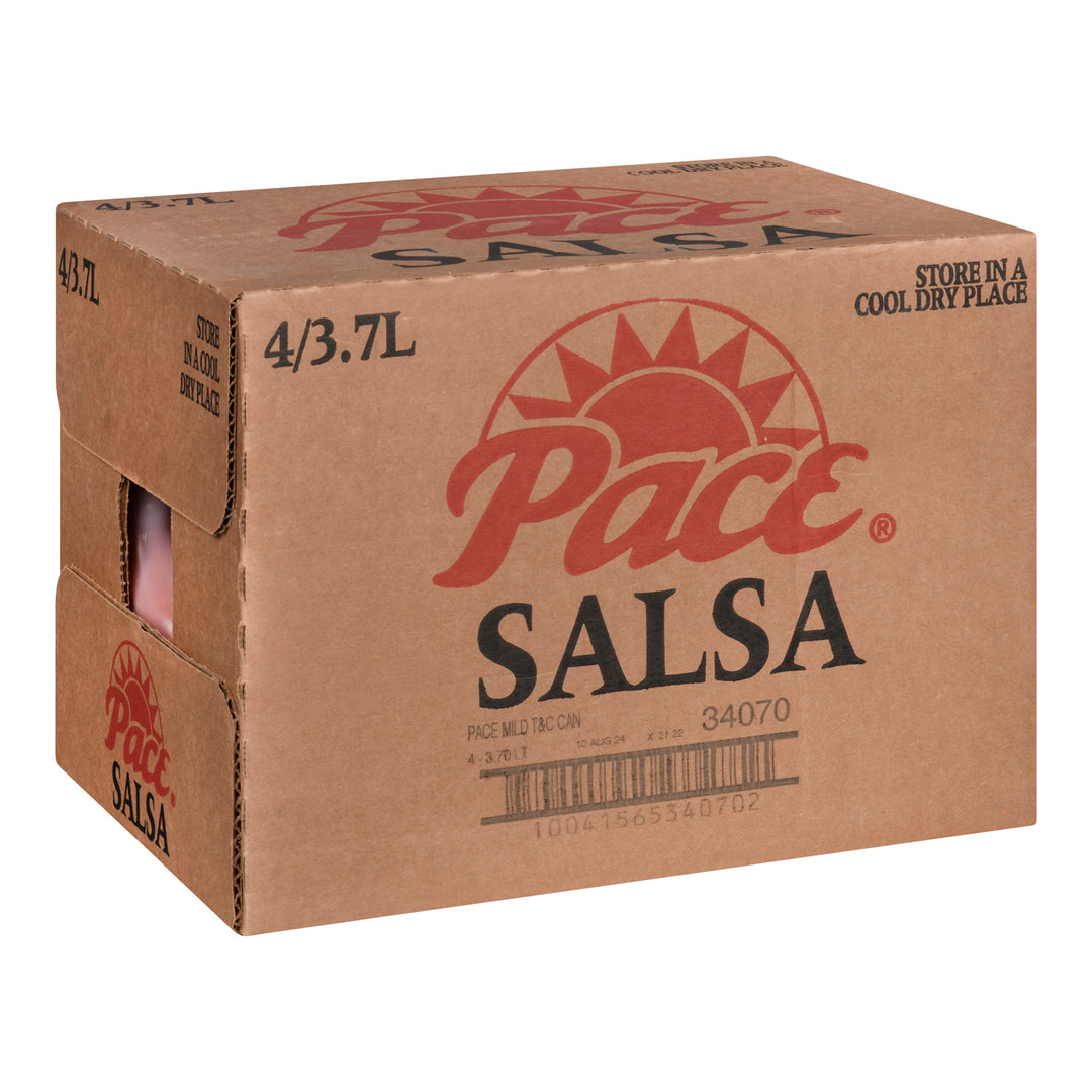 Sauce Salsa Douce en Gros Morceaux - 4 x 3,7 L - Pace - Ingrédients pour Restaurants et Services de Restauration - Distribution Canadienne