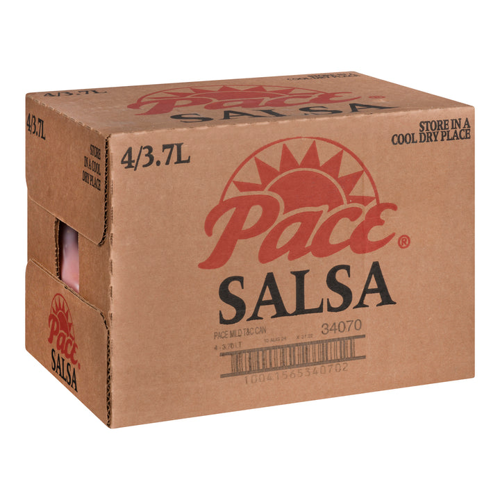 Sauce Salsa Douce en Gros Morceaux - 4 x 3,7 L - Pace - Ingrédients pour Restaurants et Services de Restauration - Distribution Canadienne