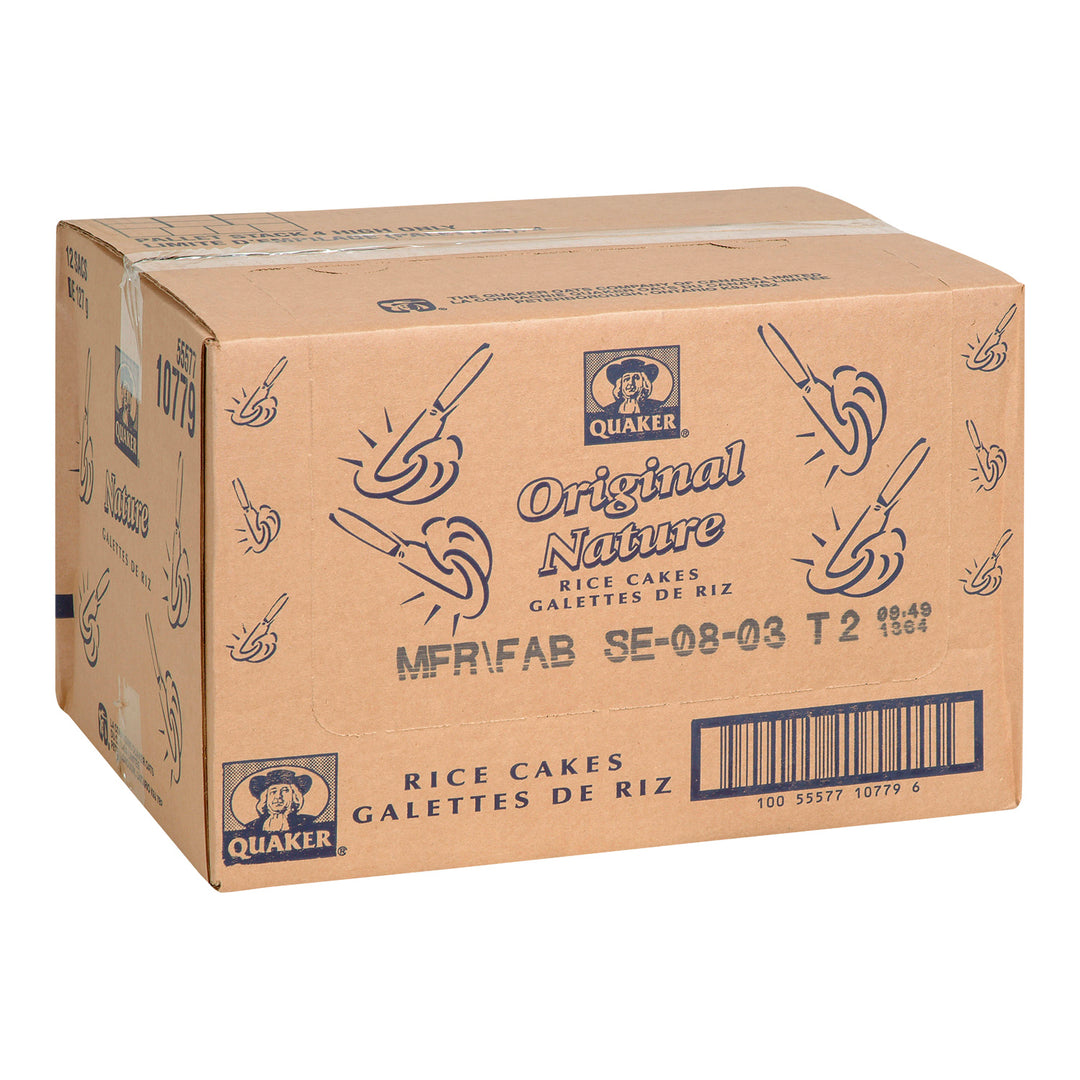 Paquet de galettes de riz - 12 x 127 g - Quaker - Ingrédients pour restaurants et services de restauration - Distribution canadienne