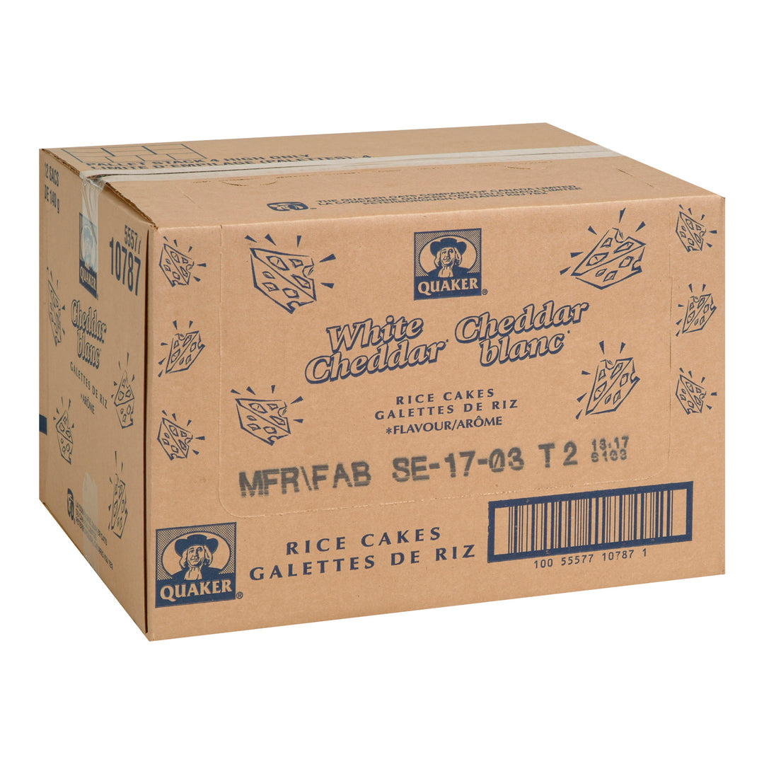 Gaufre de riz au cheddar - 12 x 140 g - Quaker - Ingrédients pour restaurants et services de restauration - Distribution canadienne