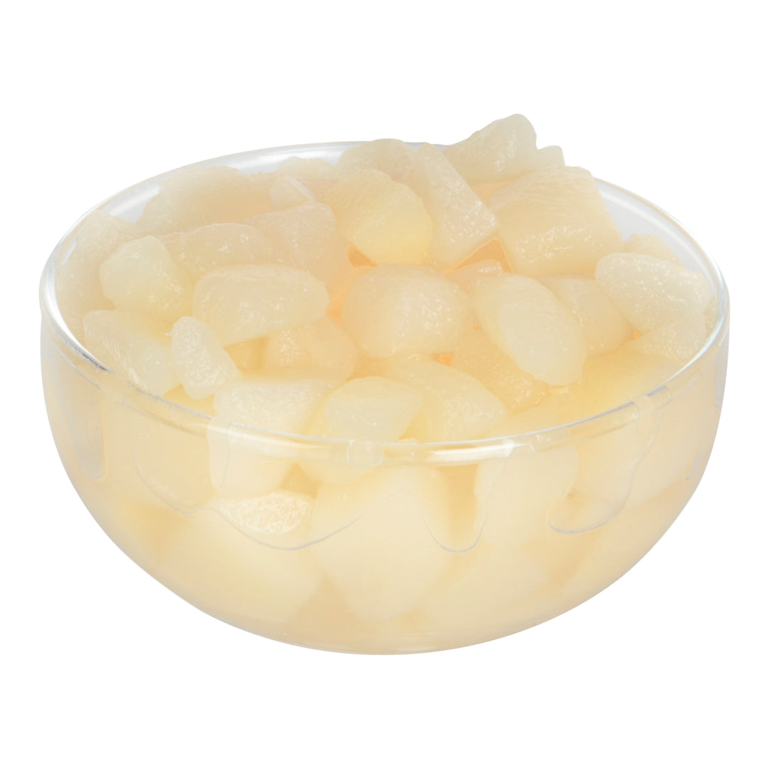 Pear Diced In Natural Juice - 6 x 2.84 L - Kontiki - Restaurant and Foodservice Ingredients - Canadian Distribution