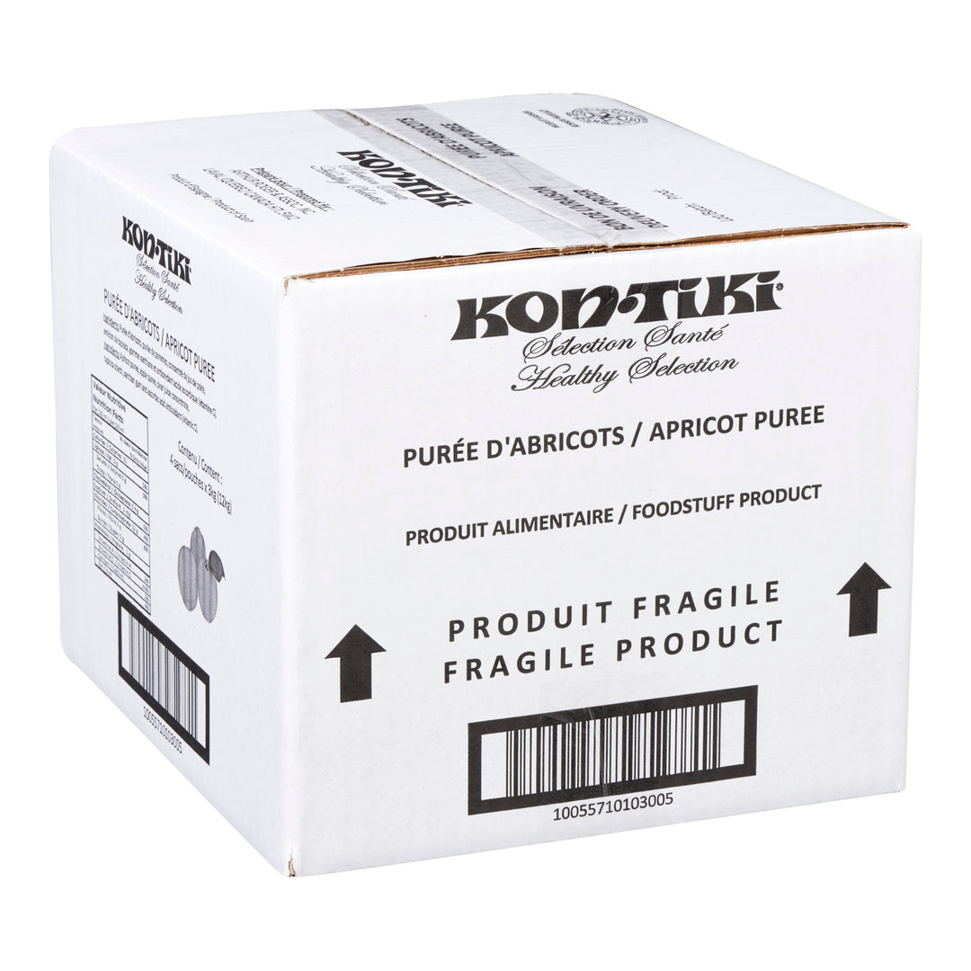 Puree Apricot - 4 x 3 L - Kontiki - Restaurant and Foodservice Ingredients - Canadian Distribution