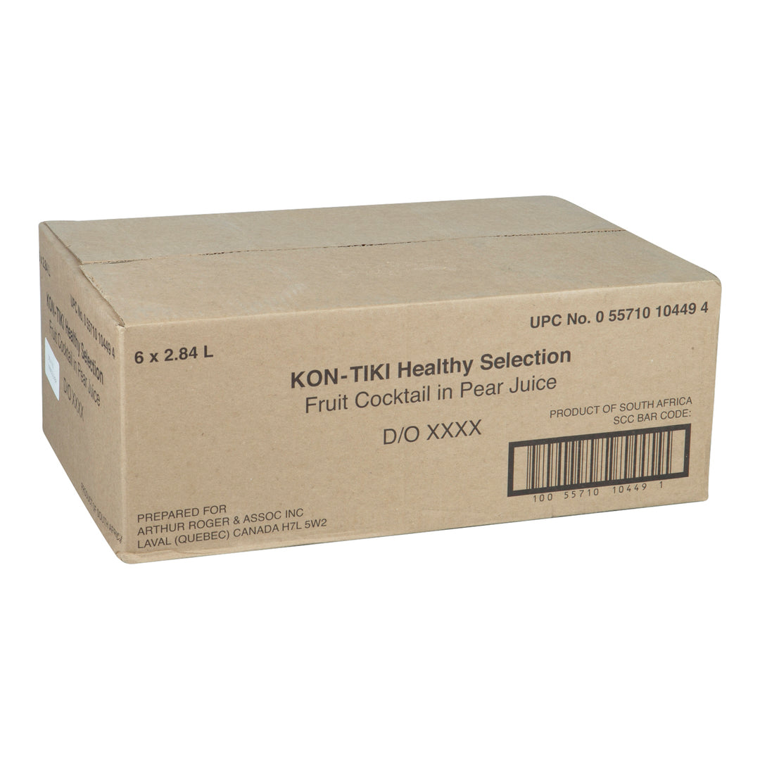 Cocktail de fruits au jus naturel - 6 x 2,84 L - Kontiki - Ingrédients pour restaurants et services alimentaires - Distribution canadienne