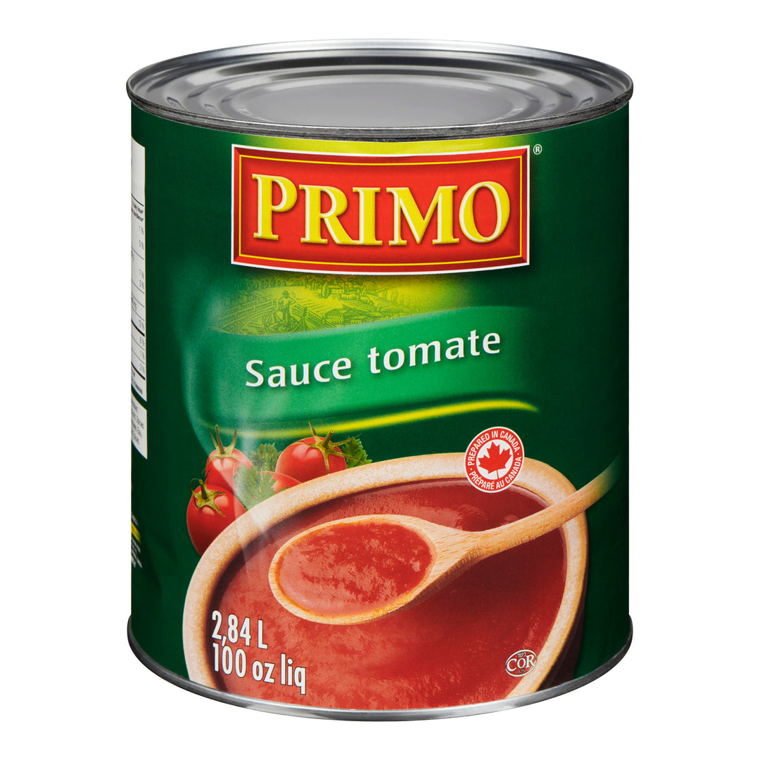 Sauce tomate - 6 x 2,84 L - Primo - Ingrédients pour restaurants et services de restauration - Distribution canadienne
