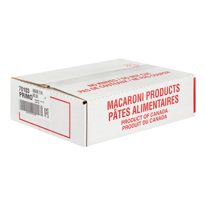 Pâtes Linguine 10 po - 4 x 5 lb - Primo - Ingrédients pour restaurants et services de restauration - Distribution canadienne