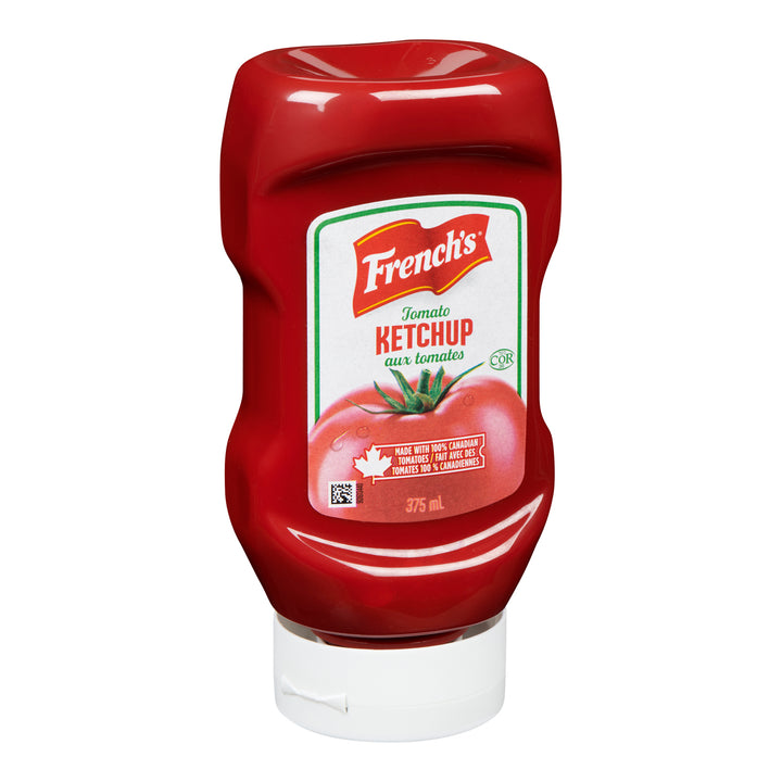 Ketchup Squeeze Tabletop - 30 x 375 mL - Frenchs - Restaurant and Foodservice Ingredients - Canadian Distribution