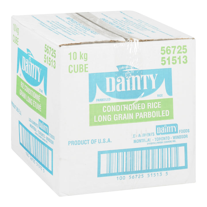 Riz conditionné - 1 x 7 kg - Dainty Fds - Ingrédients pour restaurants et services de restauration - Distribution canadienne