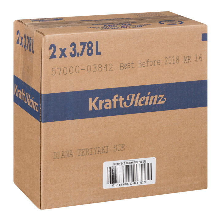 Sauce Teriyaki - 2 x 3,78 L - Sauce Diana - Ingrédients pour restaurants et services de restauration - Distribution canadienne
