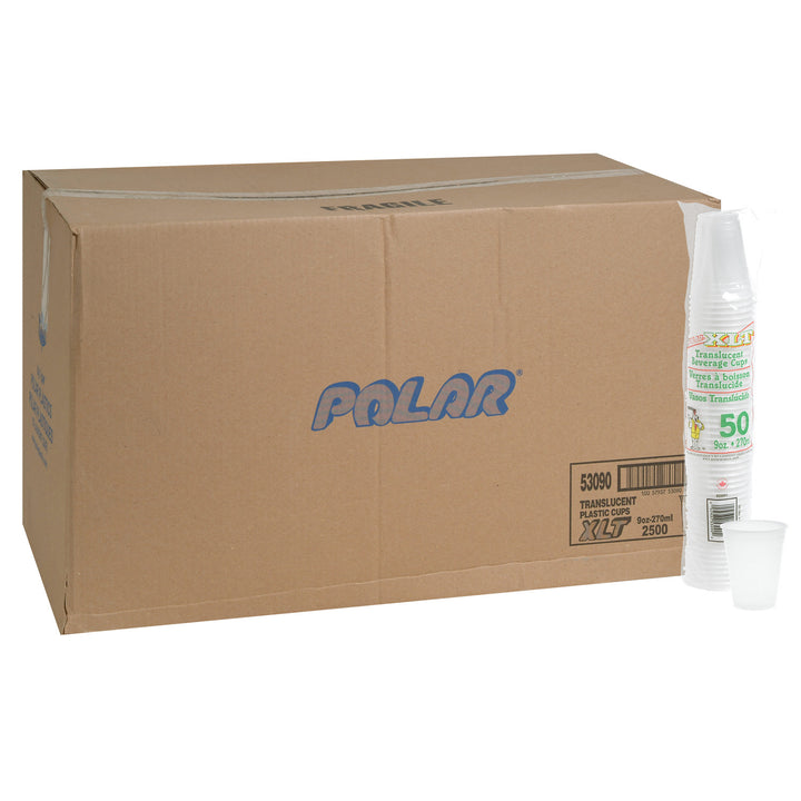 Verres en plastique 9 oz - 50 x 50 unités - Polar - Emballage et accessoires - Fournitures et équipement pour restaurants - Distribution canadienne