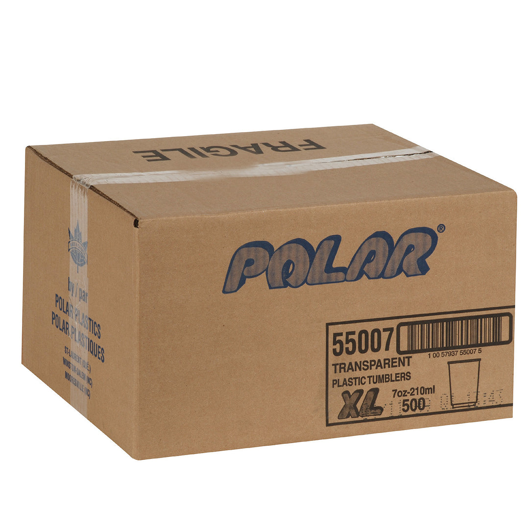 Verre en plastique transparent 7 oz, gobelet extra large - 20 x 25 unités - Polar - Emballage et accessoires - Fournitures et équipement pour restaurants - Distribution canadienne