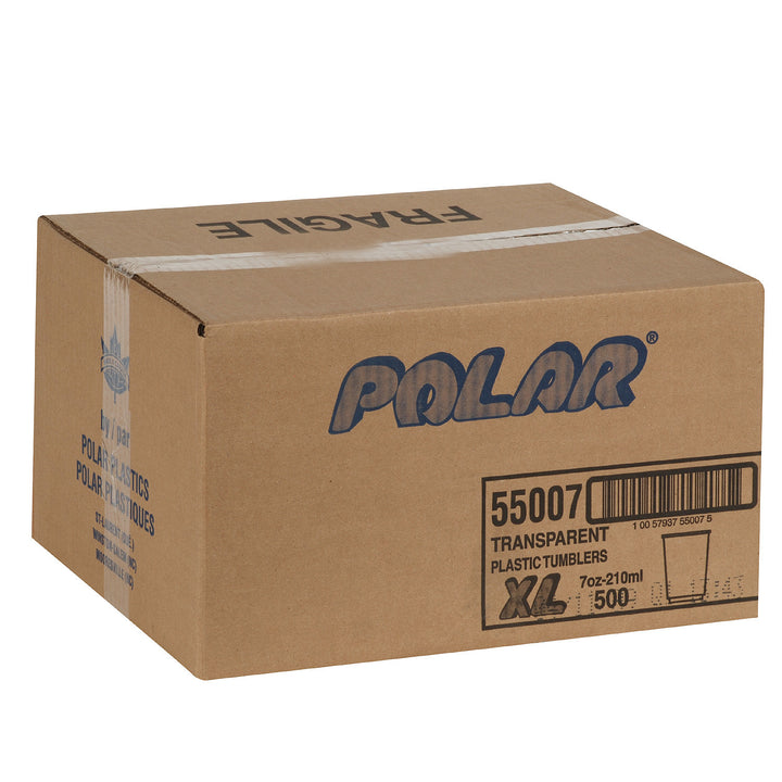 Verre en plastique transparent 7 oz, gobelet extra large - 20 x 25 unités - Polar - Emballage et accessoires - Fournitures et équipement pour restaurants - Distribution canadienne