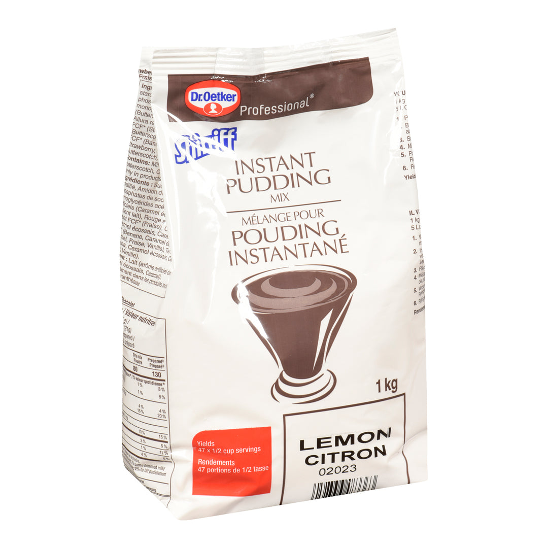 Pudding Lemon Powder Instant