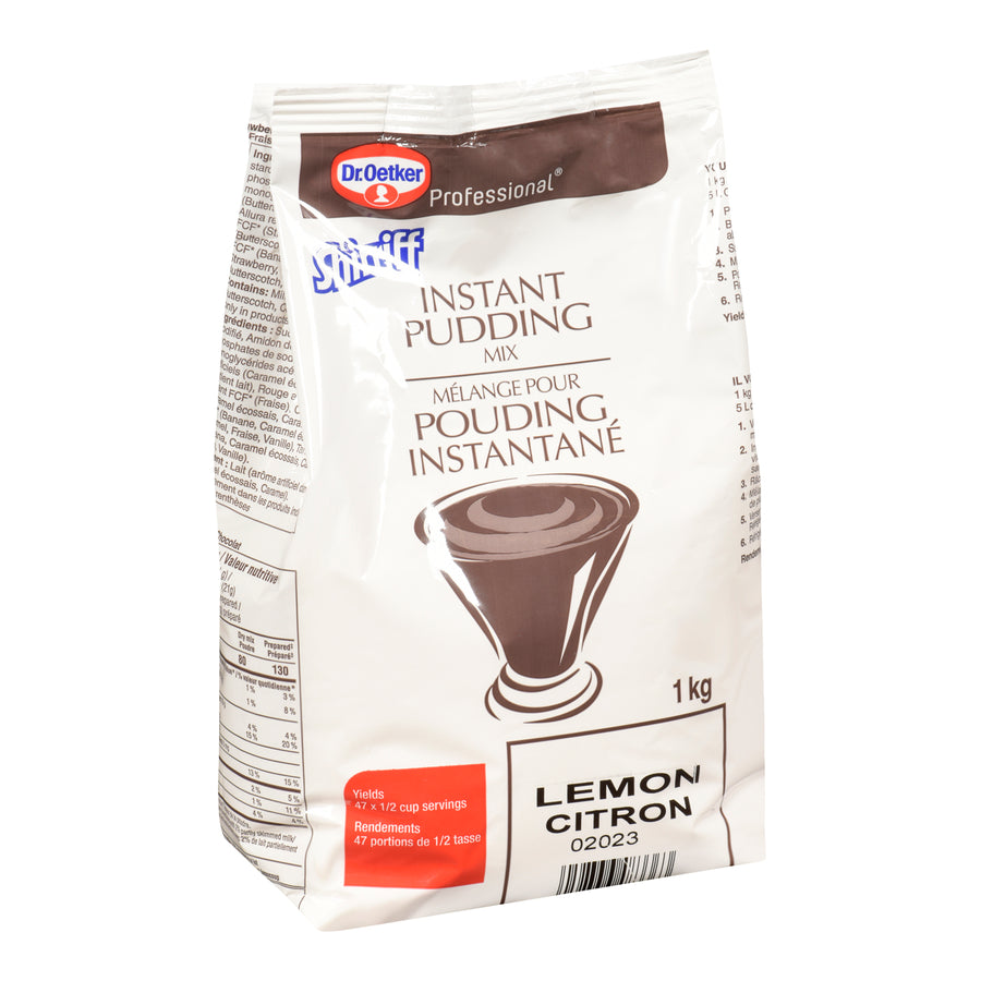 Pudding Lemon Powder Instant