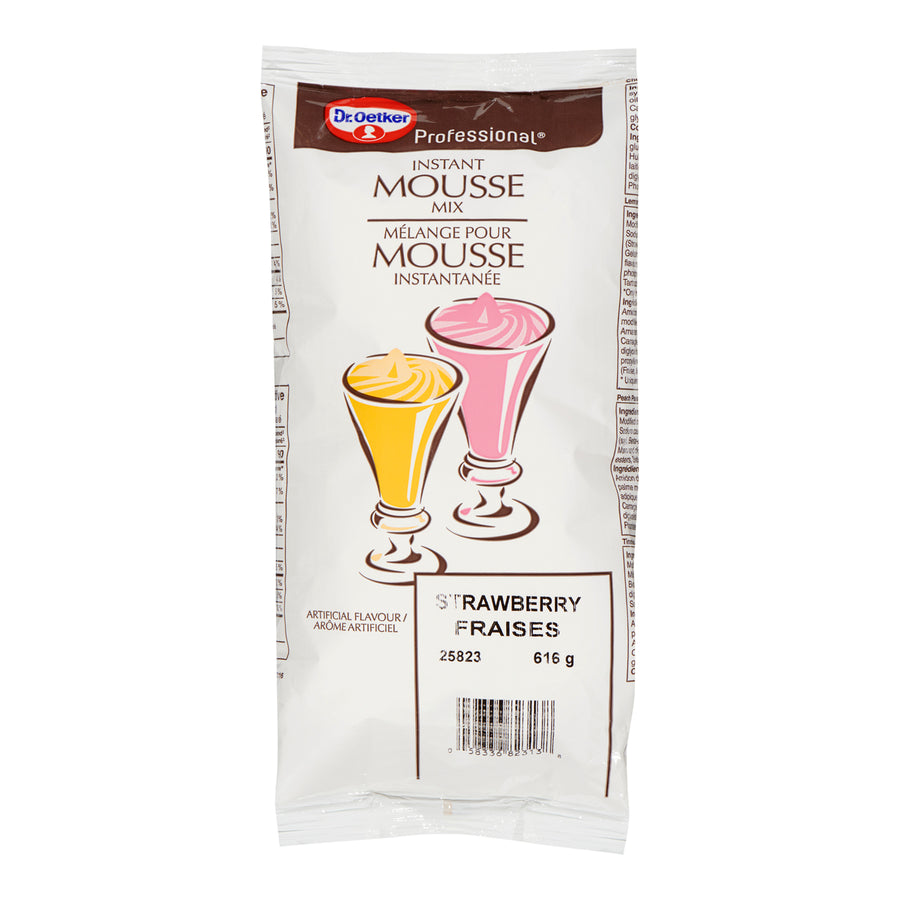 Mousse Mix Strawberry Instant
