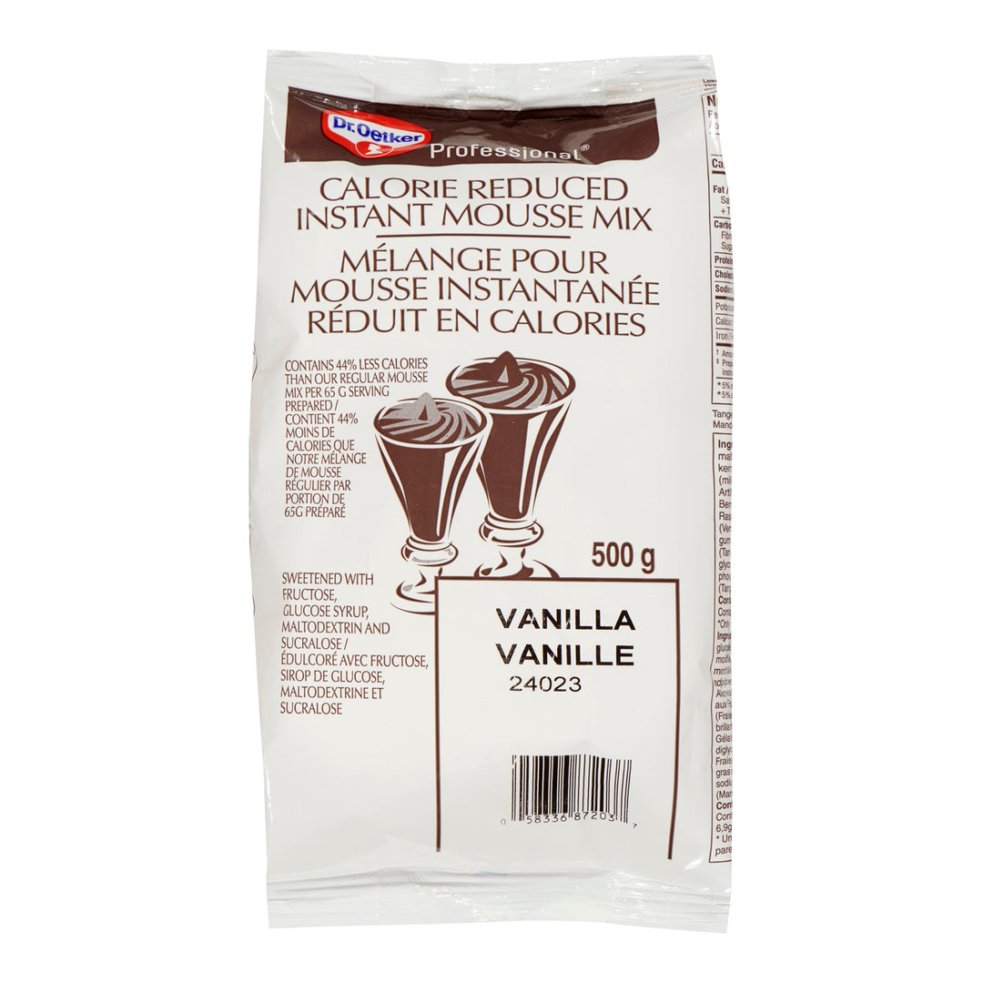 Mousse Mix Vanilla Calorie Reduced