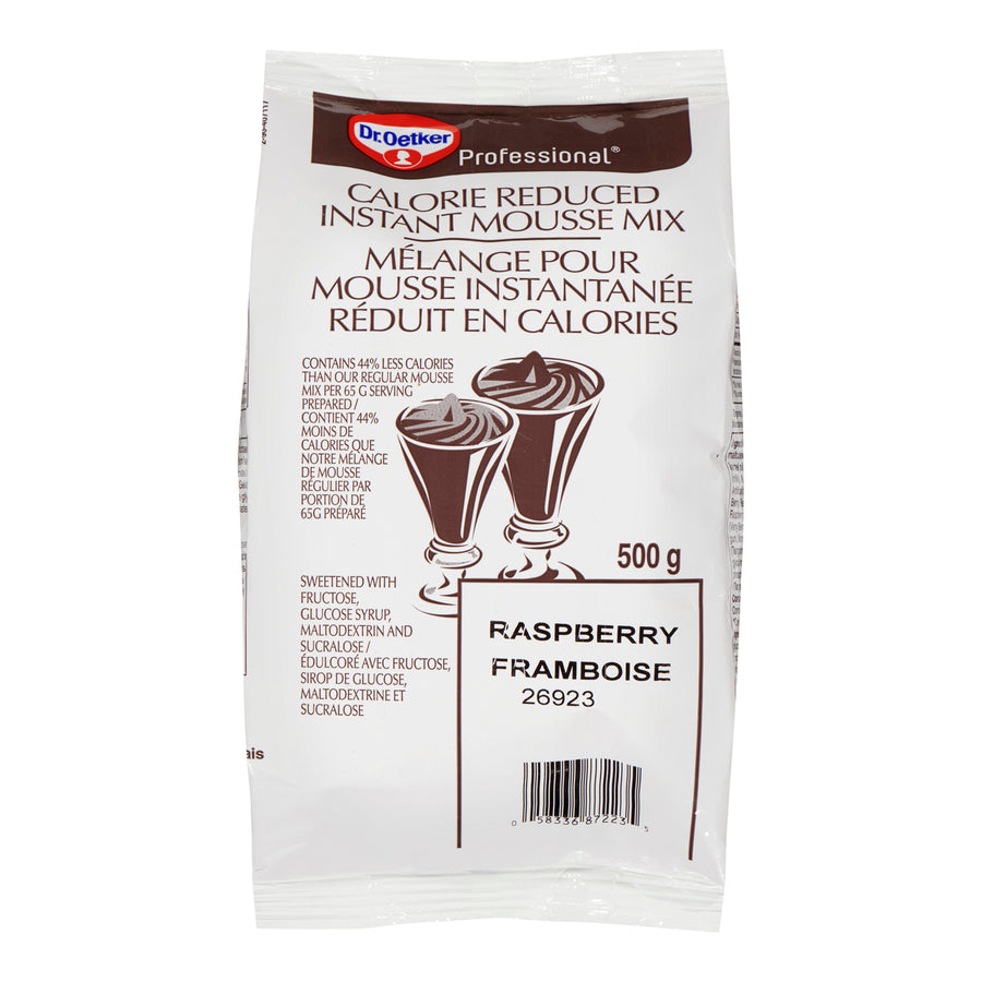 Mousse Mix Raspberry Calorie Reduced