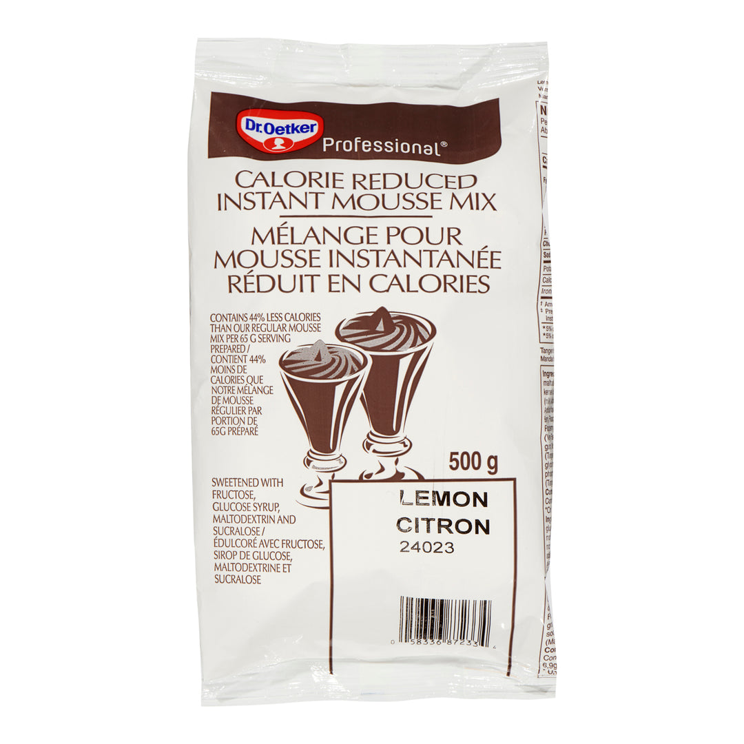 Mousse Mix Lemon Calorie Reduced