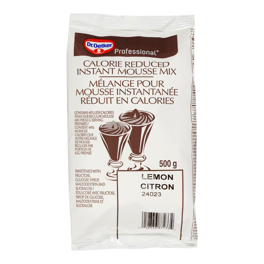 Mousse Mix Lemon Calorie Reduced