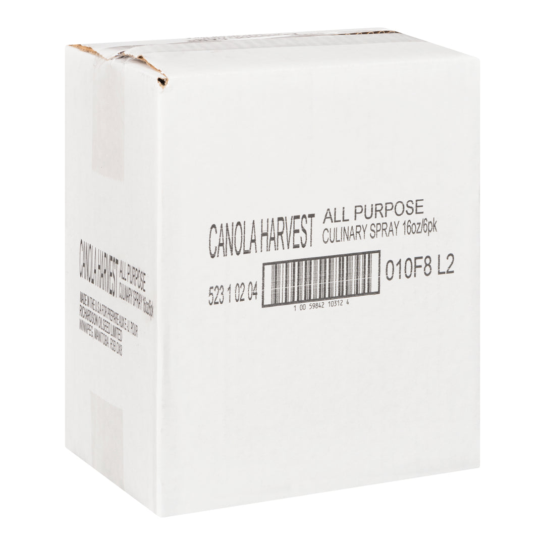 Spray de cuisson à l'huile de canola - 6 x 16 oz - Canola Harvest - Ingrédients pour restaurants et services de restauration - Distribution canadienne