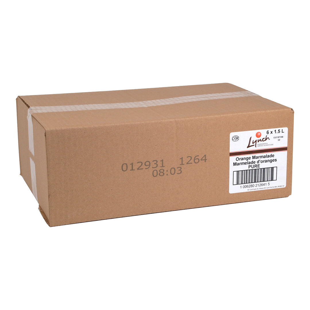 Case of Marmalade Orange Pure - 6 x 1.5 L (Case = 1 x 1.5 L) - Lynch - Restaurant and Foodservice Ingredients - Canadian Distribution
