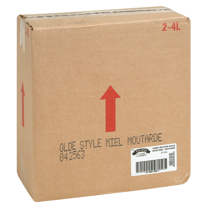 Sauce moutarde au miel - 2 x 4 L - Style ancien - Ingrédients pour restaurants et services de restauration - Distribution canadienne