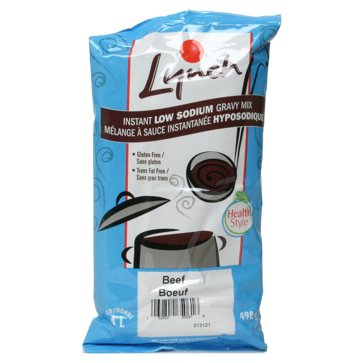Mix Gravy Beef Low-Sodium Gluten-Free Instant - 8 x 498 g - Health Style - Restaurant and Foodservice Ingredients - Canadian Distribution