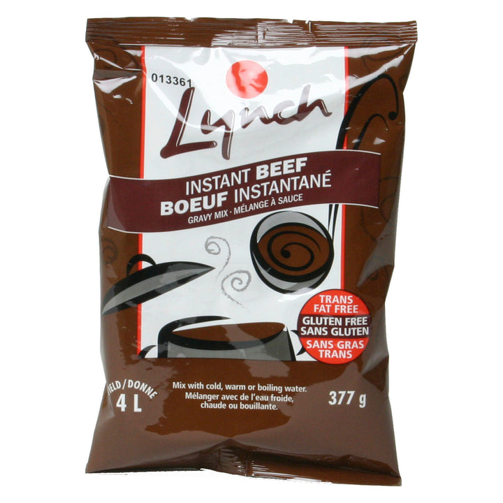 Gravy Beef Mix Instant - 8 x 377 g - Lynch - Restaurant and Foodservice Ingredients - Canadian Distribution