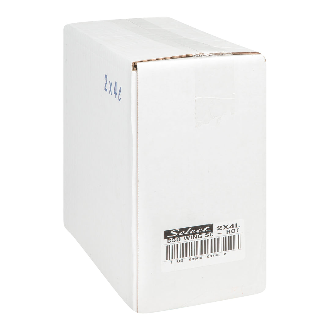 Sauce Wing Hot BBQ - 2 x 4 Lb - Select Food Pro - Ingrédients pour restaurants et services de restauration - Distribution canadienne