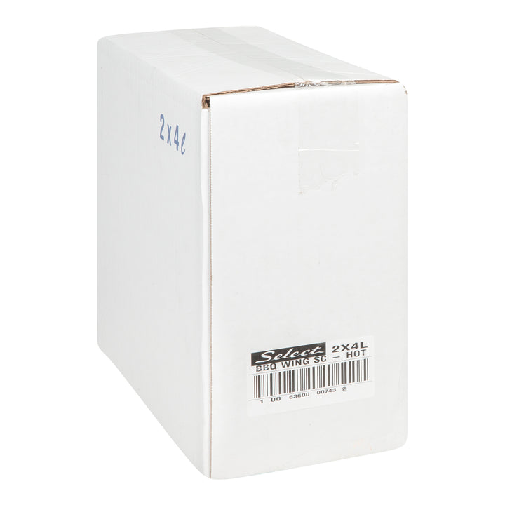 Sauce Wing Hot BBQ - 2 x 4 Lb - Select Food Pro - Ingrédients pour restaurants et services de restauration - Distribution canadienne