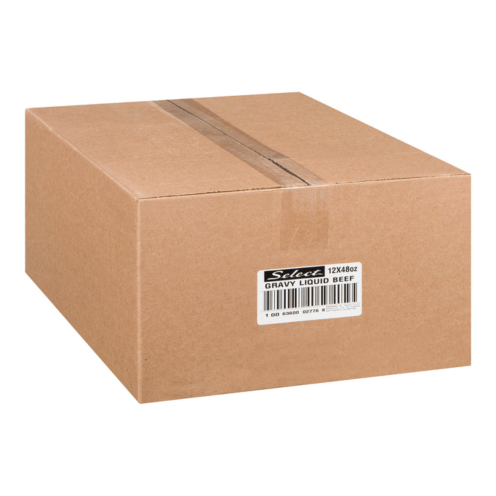 Sauce au jus de bœuf liquide - 12 x 48 oz - Select Food Pro - Ingrédients pour restaurants et services de restauration - Distribution canadienne