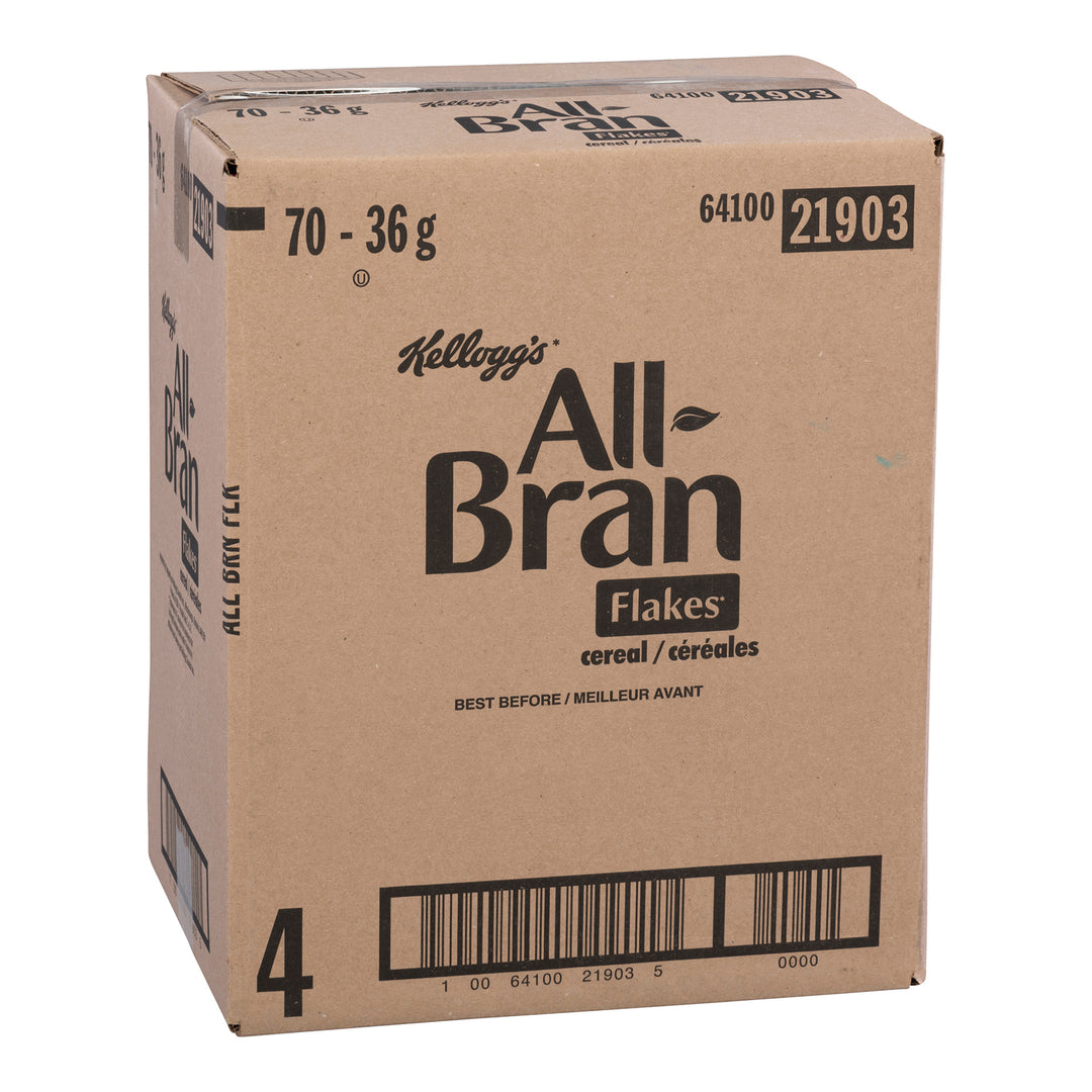 Flakes de son de céréales - 70 x 36 g - Kellogg's - Ingrédients pour restaurants et services de restauration - Distribution canadienne